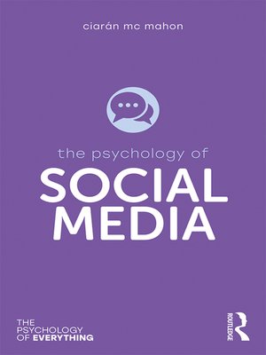 cover image of The Psychology of Social Media